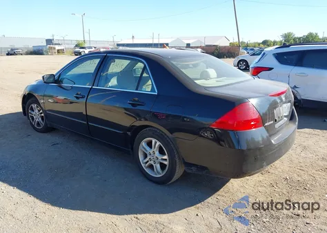 2007 Honda Accord 2.4 Ex из США, поврежденный, VIN 1HGCM56757A174350